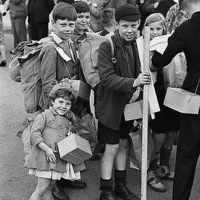 Photo by Geoff Charles from National Library of Wales Geoff Charles was a photojournalist who worked for over 50 years capturing images of Wales, UK.